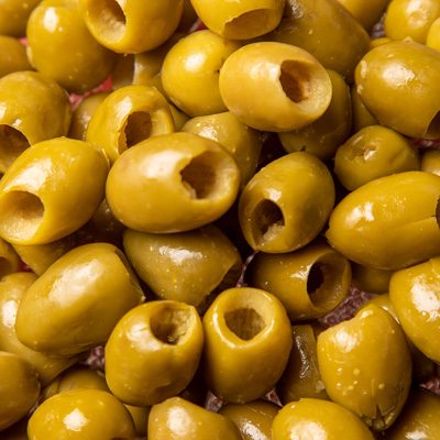 Azeitona verde sem caroco